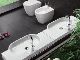 Раковина підвісна Hatria Area 81х45 см санфарфор білий Y0UP01