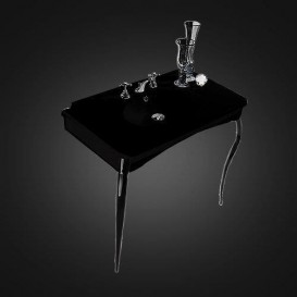 Раковина подвесная Kerasan Retro чёрная 104904