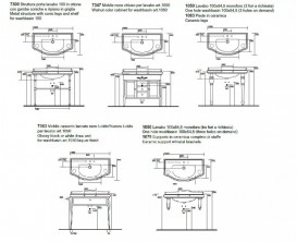 Раковина подвесная Kerasan Retro белая 105001