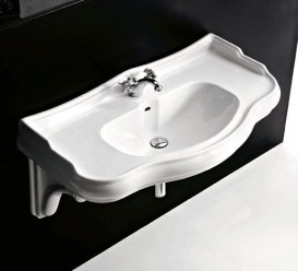 Раковина подвесная Kerasan Retro белая 105001