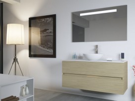 Раковина Riho Avella Ø42 см штучний камінь білий матовий F7AN6042421114