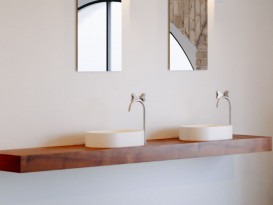 Раковина Riho Essence 48х32 см штучний камінь білий матовий F70101