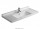 Раковина для ванной подвесная умывальник-столешница Duravit коллекция Starck 3 белая 0304100000