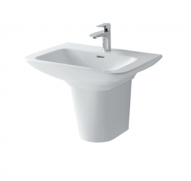 Раковина TOTO MH подвесная прямоугольная керамика белый LW10064G