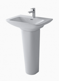 Раковина TOTO MH подвесная прямоугольная керамика белый LW10064G