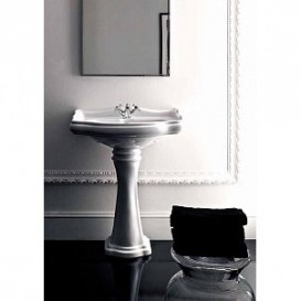 Раковина в ванну підвісна Kerasan Retro напівкругла біла 104601