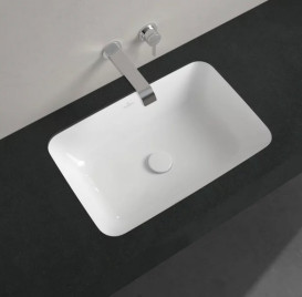 Раковина Villeroy&Boch Architectura 63х43 см без переливу санітарна кераміка альпійський білий 5A776101