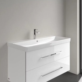 Раковина Villeroy & Boch Avento 100х47 см із переливом санітарна кераміка альпійський білий 4156A501