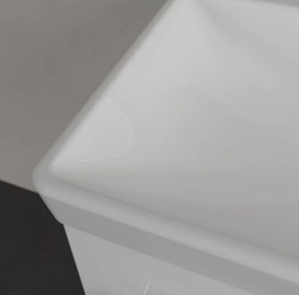 Раковина Villeroy&Boch Avento 120х47 см подвійна санітарна кераміка CeramicPlus кам'яний білий 4A23CKRW