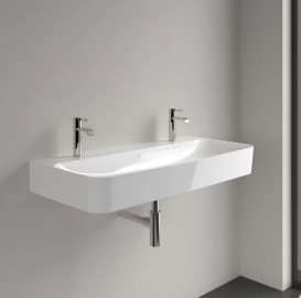 Раковина Villeroy & Boch Finion 100х47 см без переливу TitanCeram CeramicPlus кам'яний білий 4168A1RW