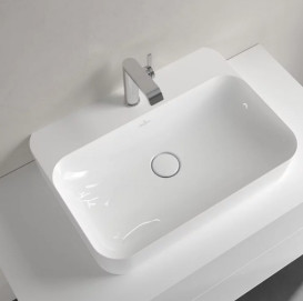 Раковина Villeroy & Boch Finion 60х44,5 см без перелива TitanCeram CeramicPlus альпийский белый 414261R1