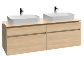 Раковина Villeroy & Boch Finion 60х44,5 см без перелива TitanCeram CeramicPlus каменный белый 414261RW