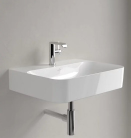 Раковина Villeroy&Boch Finion 60х47 см без переливу TitanCeram CeramicPlus альпійський білий 416861R1