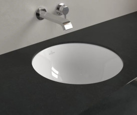 Раковина Villeroy & Boch Loop & Friends ⌀38 см з переливом TitanCeram білий альпійський 4A520001