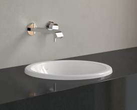 Раковина Villeroy & Boch Loop & Friends ⌀39 см без переливу TitanCeram альпійський білий 4A590101