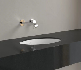 Раковина Villeroy & Boch Loop & Friends 43х28 см без перелива TitanCeram CeramicPlus каменный белый 4A5301RW