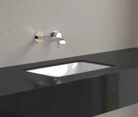 Раковина Villeroy&Boch Loop&Friends 45х28 см з переливом TitanCeram альпійський білий 4A560001