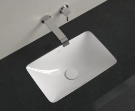 Раковина Villeroy&Boch Loop&Friends 45х28 см з переливом TitanCeram альпійський білий 4A560001