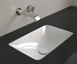 Раковина Villeroy&Boch Loop&Friends 45х28 см з переливом TitanCeram альпійський білий 4A560001