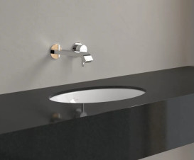 Раковина Villeroy&Boch Loop&Friends 48,5х32,5 см з переливом TitanCeram CeramicPlus альпійський білий 4A5400R1