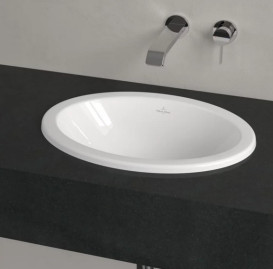 Раковина Villeroy & Boch Loop & Friends 50,5х36 см с переливом TitanCeram альпийский белый 4A610001