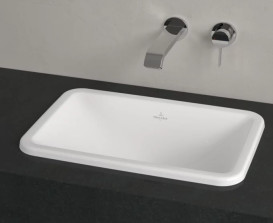 Раковина Villeroy&Boch Loop&Friends 51х34 см з переливом TitanCeram альпійський білий 4A640001