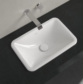 Раковина Villeroy & Boch Loop & Friends 51х34 см без перелива TitanCeram альпийский белый 4A640101