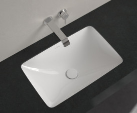 Раковина Villeroy & Boch Loop & Friends 54х34 см з переливом TitanCeram білий альпійський 4A570001