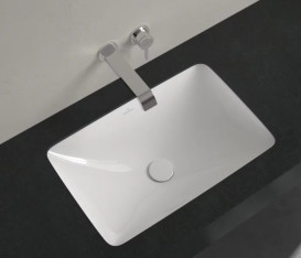 Раковина Villeroy & Boch Loop & Friends 54х34 см без перелива TitanCeram альпийский белый 4A570101