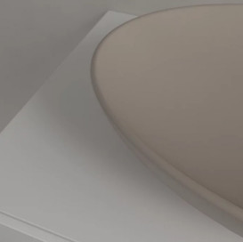 Раковина Villeroy & Boch Loop & Friends 56х38 см без перелива TitanCeram CeramicPlus миндаль 4A4701AM