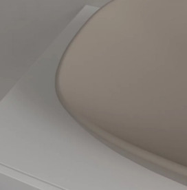 Раковина Villeroy & Boch Loop & Friends 56х38 см без перелива TitanCeram CeramicPlus миндаль 4A4901AM