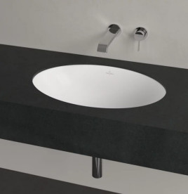 Раковина Villeroy & Boch Loop & Friends 56х38 см без переливу TitanCeram CeramicPlus кам'яний білий 4A5501RW