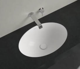 Раковина Villeroy & Boch Loop & Friends 56х38 см без переливу TitanCeram CeramicPlus кам'яний білий 4A5501RW