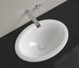 Раковина Villeroy&Boch Loop&Friends 57х41 см з переливом TitanCeram CeramicPlus альпійський білий 4A6200R1