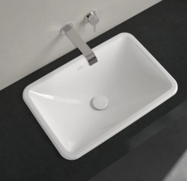 Раковина Villeroy & Boch Loop & Friends 60,5х41 см без переливу TitanCeram альпійський білий 4A650101