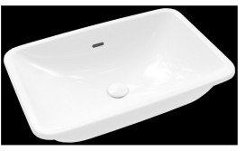 Раковина Villeroy&Boch Loop&Friends 61,5х38 см з переливом TitanCeram CeramicPlus альпійський білий 4A5800R1