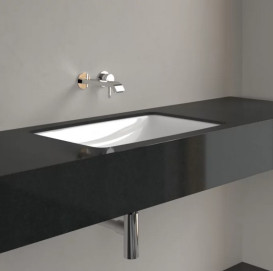 Раковина Villeroy&Boch Loop&Friends 61,5х38 см з переливом TitanCeram CeramicPlus кам'яний білий 4A5800RW