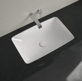 Раковина Villeroy & Boch Loop & Friends 61,5х38 см без перелива TitanCeram альпийский белый 4A580101