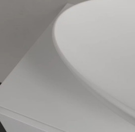 Раковина Villeroy&Boch Loop&Friends 62х42 см з переливом TitanCeram CeramicPlus кам'яний білий 4A4800RW