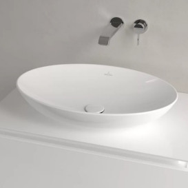 Раковина Villeroy&Boch Loop&Friends 62х42 см без переливу TitanCeram CeramicPlus альпійський білий 4A4801R1