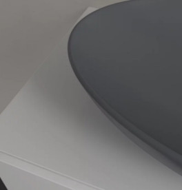Раковина Villeroy & Boch Loop & Friends 62х42 см без переливу TitanCeram CeramicPlus графіт 4A4801i4