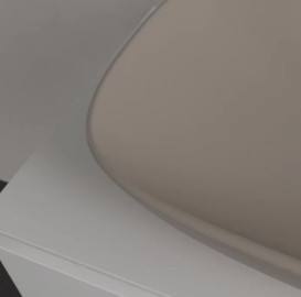 Раковина Villeroy & Boch Loop & Friends 62х42 см з переливом TitanCeram CeramicPlus мигдаль 4A5000AM