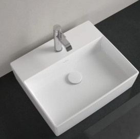 Раковина Villeroy & Boch Memento 2.0 50х42 см без переливу TitanCeram CeramicPlus білий альпійський 4A0751R1