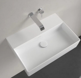 Раковина Villeroy & Boch Memento 2.0 60х42 см без перелива TitanCeram CeramicPlus альпийский белый 4A2263R1