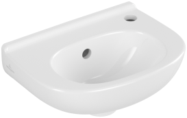 Раковина Villeroy & Boch O.novo 36х27 см санітарна кераміка з переливом CeramicPlus альпійський білий 536038R1