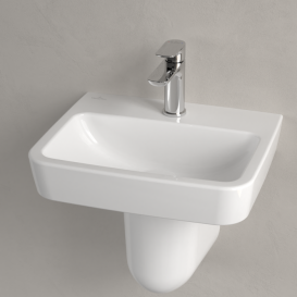 Раковина Villeroy & Boch O.novo 45х37 см санитарная керамика AntiBac CeramicPlus альпийский белый 434446T2