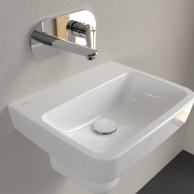 Раковина Villeroy & Boch O.novo 45х37 см санитарная керамика AntiBac CeramicPlus альпийский белый 434448T2