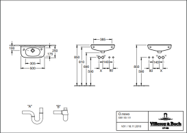 Раковина Villeroy & Boch O.novo 50х25 см санітарна кераміка CeramicPlus альпійський білий 536153R1