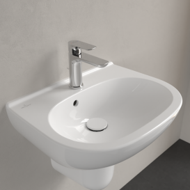 Раковина Villeroy & Boch O.novo 50х40 см санитарная керамика CeramicPlus альпийский белый 536050R1