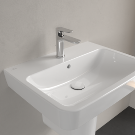 Раковина Villeroy & Boch O.novo 60х46 см санитарная керамика AntiBac CeramicPlus альпийский белый 4A4160T2